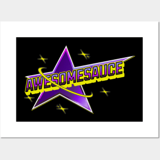 Awesomesauce Star Banner Posters and Art